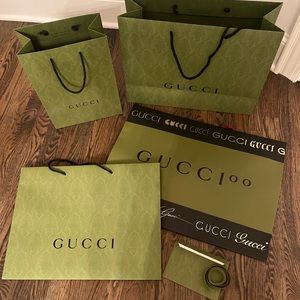 Gucci Shopping Bags